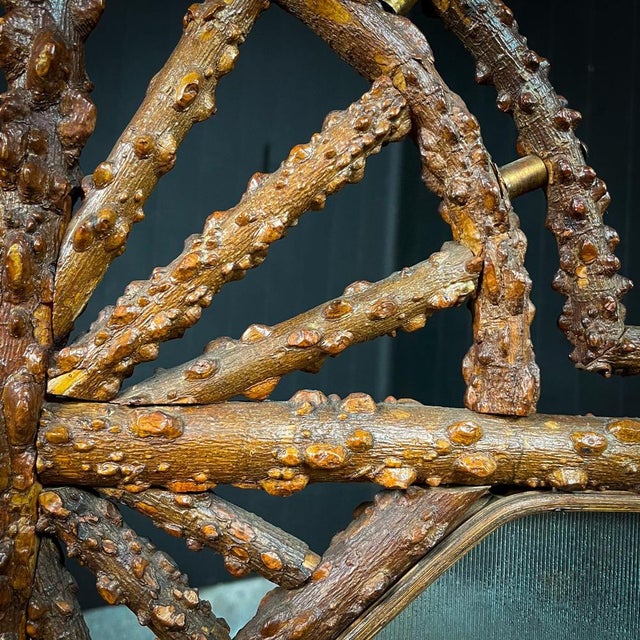 Hair Screen Dining Chair, 1880s For Sale - Image 10 of 15