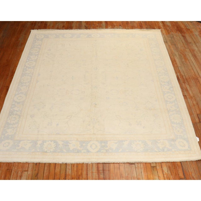 Early 21st Century Muted Pishawar Rug - 8'3" x 9'8" For Sale - Image 4 of 7