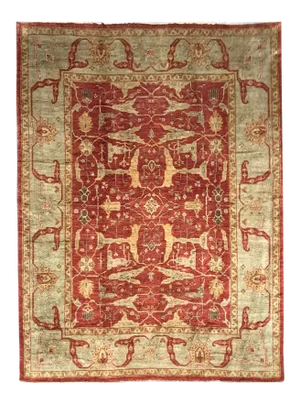 Aara Rugs Inc. Hand Knotted Fine Oushak Rug - 12′ × 15′