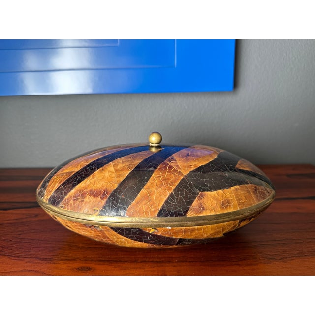 Black Maitland Smith Jewelry Box For Sale - Image 8 of 12