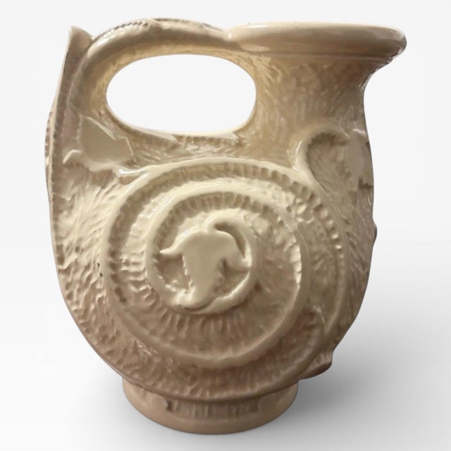 Art Deco Cream Serving Pitcher from Burleigh Ware, 1930s For Sale - Image 11 of 18