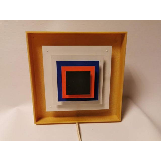 Vintage Danish Kvadrille Wall Lamp by Bent Karlby for Lyfa, Denmark, 1970s For Sale - Image 6 of 12