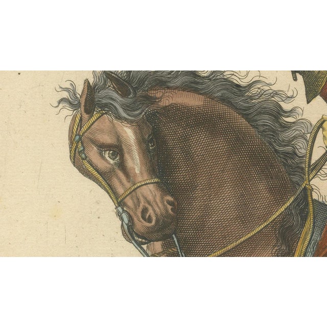 William Cavendish, Dressage Capriole Engraving after Newcastle, 1700, Engraving For Sale - Image 5 of 13