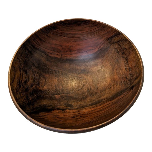 Bob Stocksdale Black Walnut Bowl For Sale