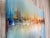 Wood Abstract Skyline Harbor Painting For Sale - Image 7 of 11