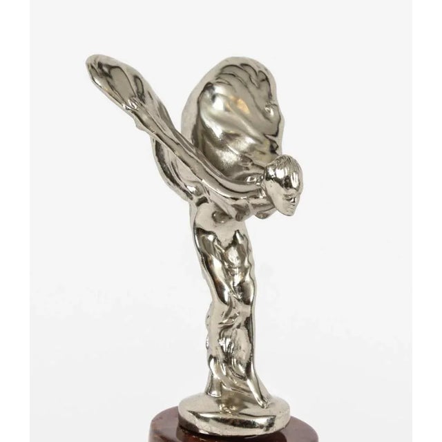 Vintage Rolls Royce Spirit of Ecstasy Car Mascot For Sale - Image 6 of 12