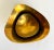 1960s Pair of Raymor Organically Shaped Brass Finger Trinket Bowls For Sale - Image 11 of 12