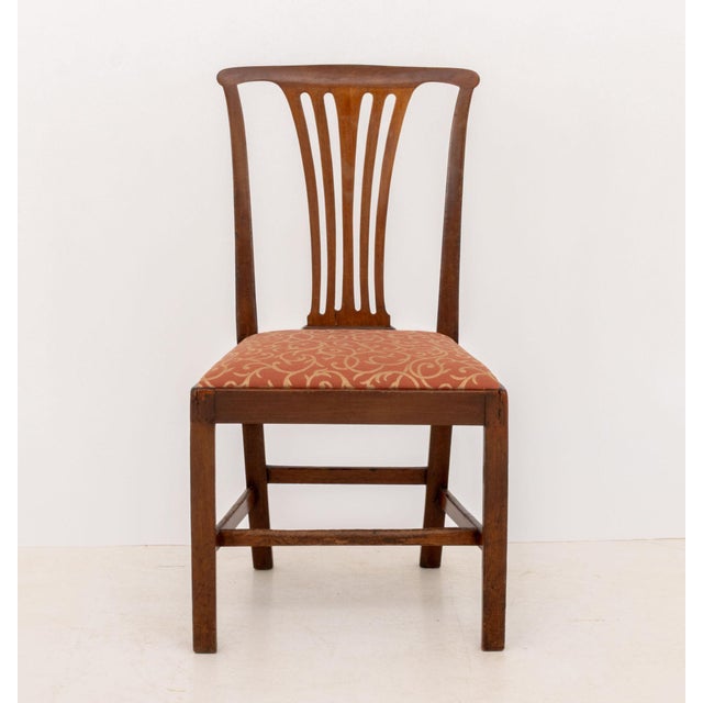 Traditional George III Style Mahogany Dining Chair For Sale - Image 3 of 8