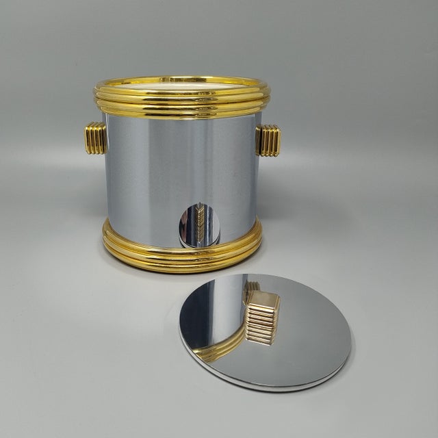 Vintage French Ice Bucket from Lancel, 1960s For Sale - Image 9 of 10