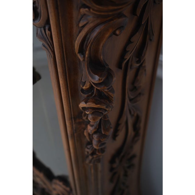 Franz Hermle Rococo Style Carved Grandfather Clock For Sale - Image 16 of 18