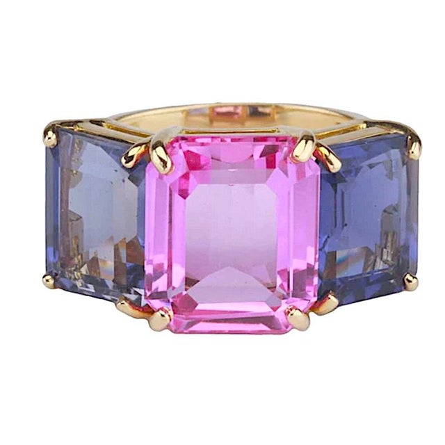 Christina Addison 18kt Yellow Gold Clover Necklace For Sale In New York - Image 6 of 12