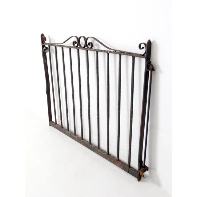 Antique Wrought Iron Gate For Sale - Image 13 of 13