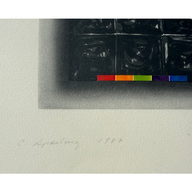 1980s "Peony Series I" a.p. 5 by C. Aiperling 1987 For Sale - Image 5 of 8