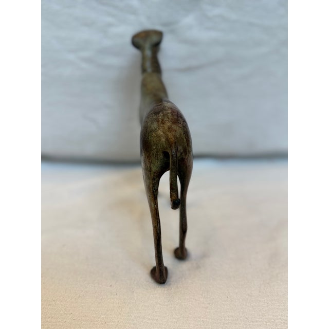 1940s 1940s Cast Iron Saluki For Sale - Image 5 of 12