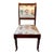 Antique Accent Chair With Faberge Upholstery For Sale