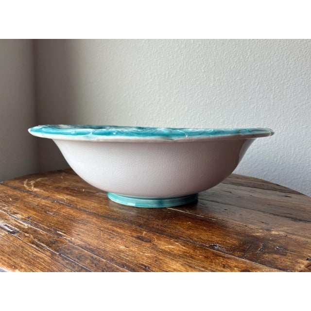 Antique Swinnerton’s Hanley England Wash Basin Made between 1906-1911. Made of ceramic Earthenware 17” width, 16” depth...