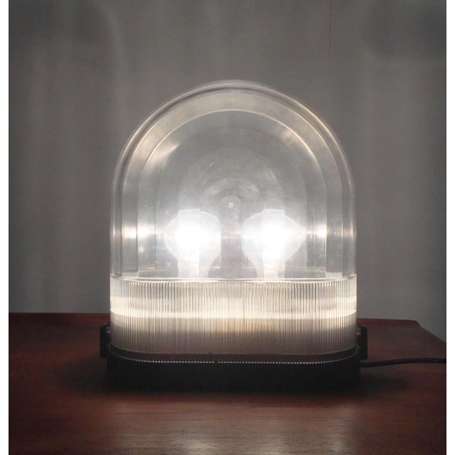 Postmodern Italian Model Ciaro Table Lamp by Boccato Gigante Zambusi Architetti for Zerbetto, 1970s For Sale - Image 4 of 18