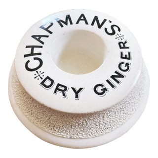 Antique English Ginger Ale Advertising Match Striker For Sale