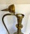 Vintage Moroccan Pierced Brass Ewer-Shaped Statement Lamp For Sale In Los Angeles - Image 6 of 12