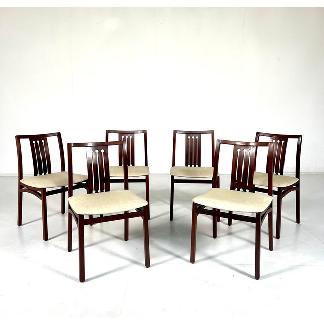 Mid-Century Modern Dining Chairs, Italy, 1960s, Set of 6 For Sale - Image 11 of 11