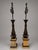 Bronze Mid 19th Century Grand Tour–Style Neoclassical Bronze and Siena Marble Lamps - a Pair For Sale - Image 8 of 10