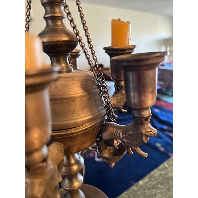 Gothic Late 19th Century Medieval Themed Candelabra For Sale - Image 3 of 6