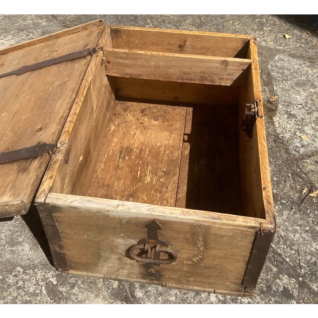 Antique Swedish Chest For Sale - Image 10 of 10