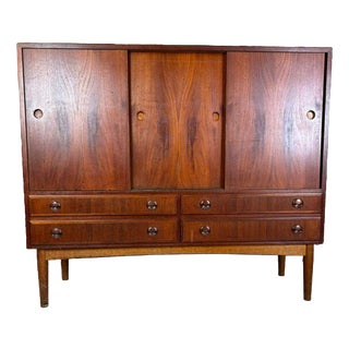 Danish Sideboard in Teak, 1960s For Sale