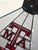 Texas "Aggies " Stained Glass Lampshade For Sale - Image 9 of 15