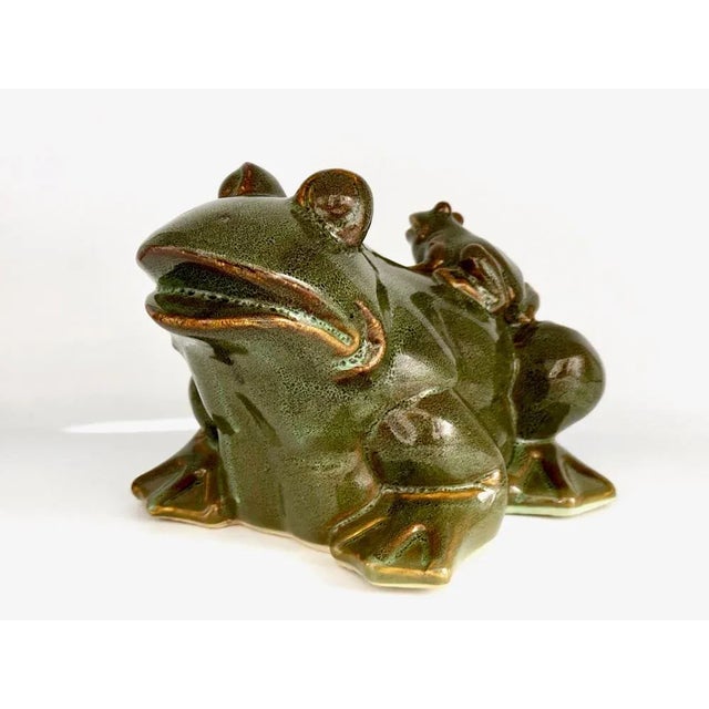 1960s Large Italian Ceramic Frog, 1960s For Sale - Image 5 of 10