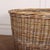 Vintage English Wicker Log Basket, 1930s For Sale - Image 3 of 6