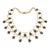 Dominique Black & Clear Rhinestones Collar Statement Necklace For Sale