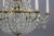 French Louis XVI Style Brass and Crystal Basket 9-Light Chandelier For Sale - Image 13 of 18