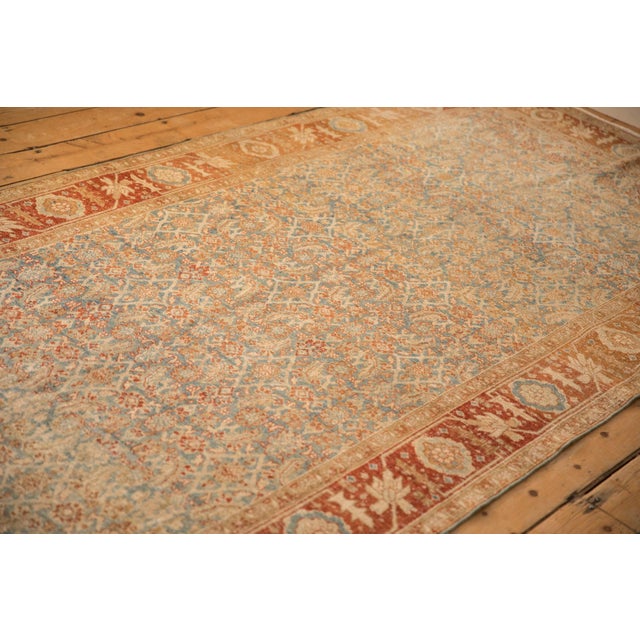 Vintage Distressed Bijar Rug Runner - 4'7" x 15'4" For Sale - Image 11 of 12