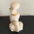White Vintage Large Ceramic French Poodle With Collar Figurine Statue For Sale - Image 8 of 13
