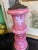 Antique Mary Gregory Pink Opaline Lamp For Sale - Image 16 of 16