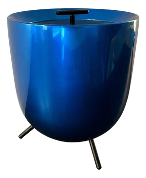 TMT Blue Thermos Bucket by Bruno Munari for Zani&Zani, 1955