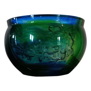 Koi in Harmony Vase from Tittot For Sale