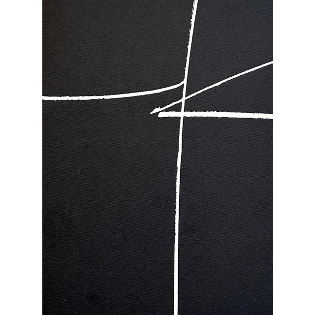 Pierre Soulages, Black Composition, Lithograph For Sale - Image 4 of 4