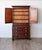 Mid 19th Century American Classical Empire Figured Mahogany Secretary Bookcase, Circa 1840–1850 For Sale - Image 5 of 5