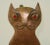 Brass 1960s Oswaldo Guayasamin Modernist Brass Cat Sculpture For Sale - Image 8 of 13