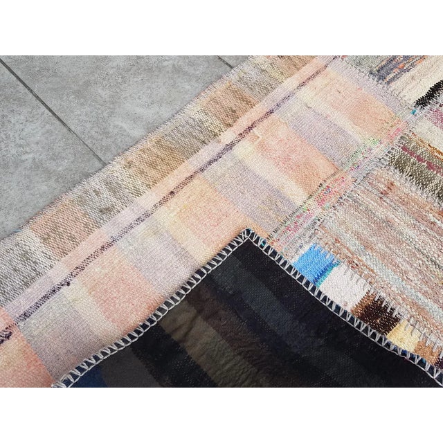 Vintage Natural Anatolian Kilim For Sale - Image 4 of 10