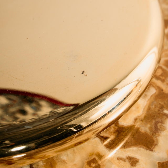 Gold Neverrino Table Lamp by Gae Aulenti for Vistosi, 1970s For Sale - Image 8 of 16
