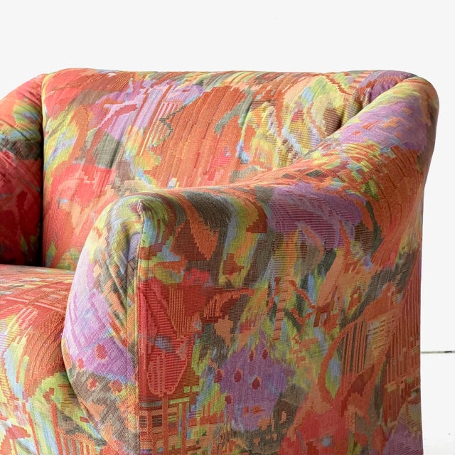 c. 1970s. Italy. Original Cassina fabric This piece is attributed to the mentioned designer/maker. It has no attribution...