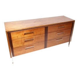 Example of Chrome Finish Dressers and Chests of Drawers