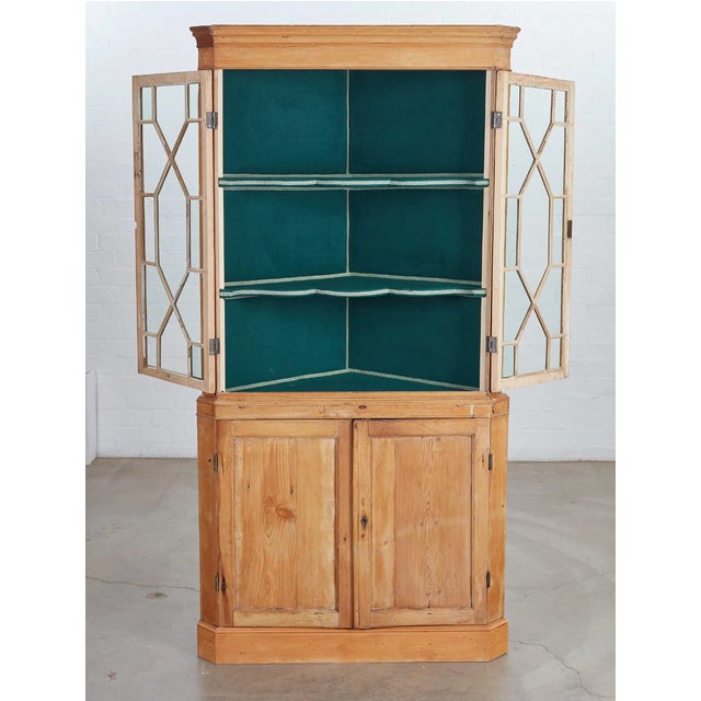 George III Pine Corner Cabinet For Sale In Atlanta - Image 6 of 6