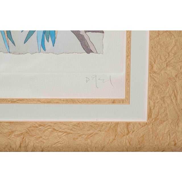 Dan Goad “Macaws” Signed & Numbered Limited Edition Bird Print, Framed For Sale - Image 6 of 13