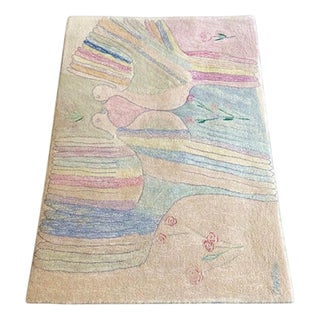 Tisca Cristina Wool Rug by Van Belkom, 1980s For Sale