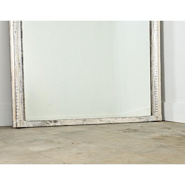 French French 19th Century Louis Philippe Silver Gilt Mirror For Sale - Image 3 of 10