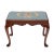 American Queen Anne Style Slip Seat Mahogany Stool, 1900-50 For Sale - Image 13 of 13